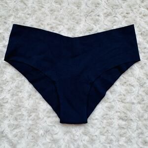 aerie Cheeky Coquine Navy Blue Cotton Underwear Panties Undies NEW Size Small